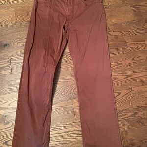 Men's Casual Rust Chinos
